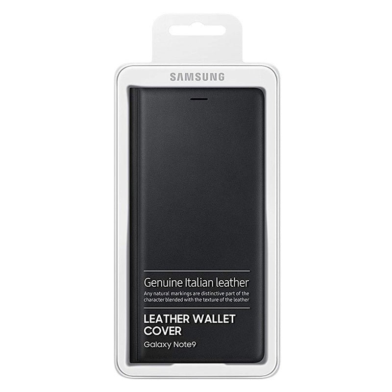 Оригинален Кожен Калъф за Samsung Note 9, Leather View Cover Book Case EF-WN960LREGWW, Червен (6)