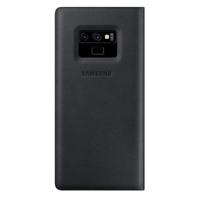 Оригинален Кожен Калъф за Samsung Note 9, Leather View Cover Book Case EF-WN960LBE, Черен (4)