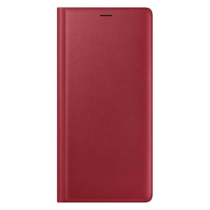 Оригинален Кожен Калъф за Samsung Note 9, Leather View Cover Book Case EF-WN960LREGWW, Червен (3)