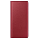 Оригинален Кожен Калъф за Samsung Note 9, Leather View Cover Book Case EF-WN960LREGWW, Червен (3)