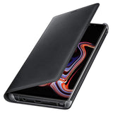 Оригинален Кожен Калъф за Samsung Note 9, Leather View Cover Book Case EF-WN960LBE, Черен