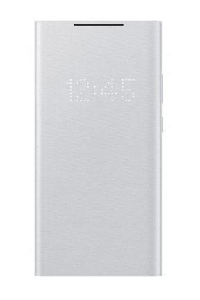 Оригинален Активен Калъф за Samsung Note 20 Ultra, Led View Cover Book Case Ef-Nn985pse, Сребрист