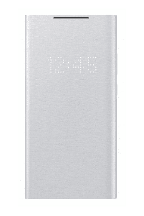 Оригинален Активен Калъф за Samsung Note 20 Ultra, Led View Cover Book Case Ef-Nn985pse, Сребрист
