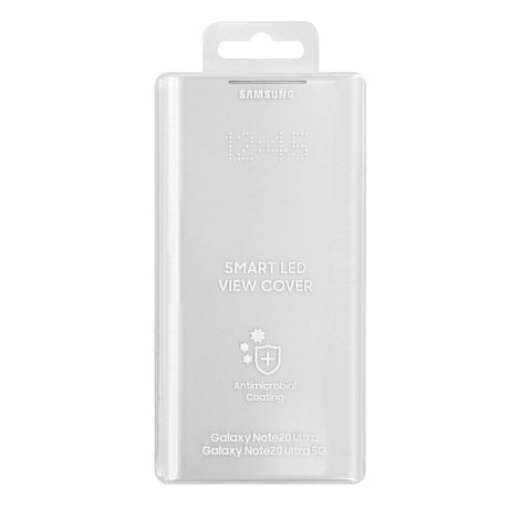 Оригинален Активен Калъф за Samsung Note 20 Ultra, Led View Cover Book Case Ef-Nn985pse, Сребрист (5)