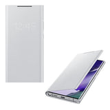 Оригинален Активен Калъф за Samsung Note 20 Ultra, Led View Cover Book Case Ef-Nn985pse, Сребрист (4)