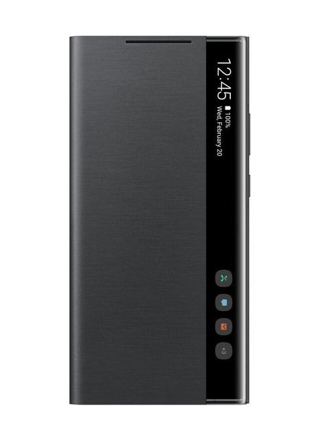 Оригинален Активен Калъф за Samsung Note 20 Ultra Clear View Cover Book Case Ef-Zn985cbe, Черен