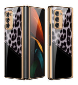 Луксозен Калъф за Samsung Galaxy Z Fold 2, GKK Mirror Leopard Case, Цветен