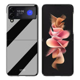 Луксозен Калъф за Samsung Galaxy Z Flip 3, Piano Paint Case, Черен (2)
