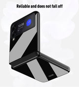 Луксозен Калъф за Samsung Galaxy Z Flip 3, Piano Paint Case, Черен (5)