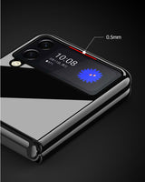 Луксозен Калъф за Samsung Galaxy Z Flip 3, Piano Paint Case, Черен (3)