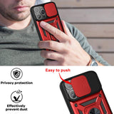 Калъф със Стойка-Пръстен за iPhone 13 Pro, Kickstand Camera Case, Черен (4)