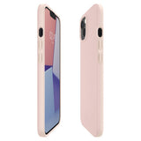 Противоударен Калъф за iPhone 13 Mini, Spigen Thin Fit Case, Розов (2)