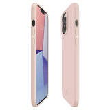 Противоударен Калъф за iPhone 13 Pro, Spigen Thin Fit Case, Розов (2)