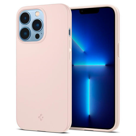 Противоударен Калъф за iPhone 13 Pro, Spigen Thin Fit Case, Розов
