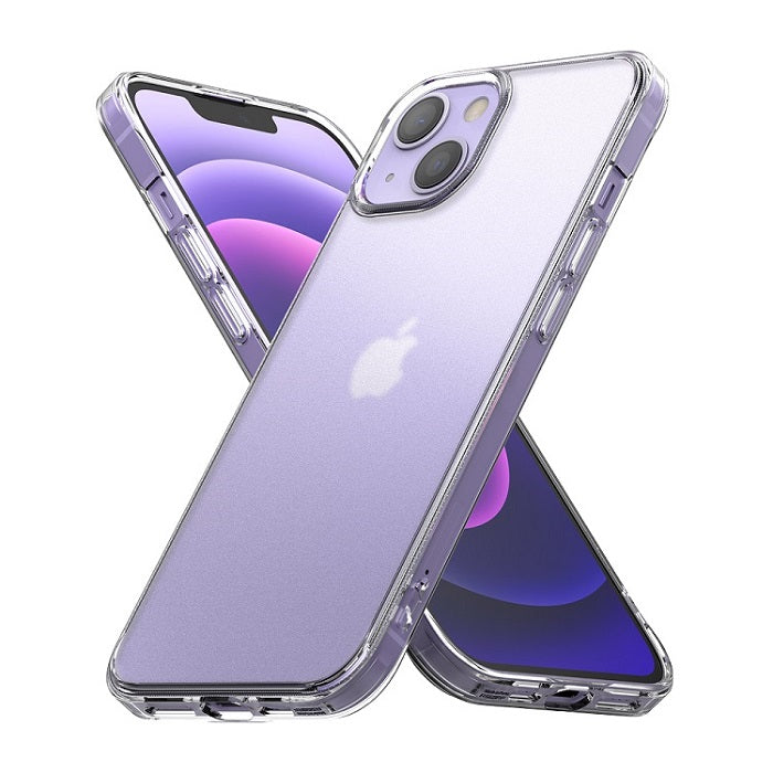 Противоударен Хибриден Калъф за iPhone 13, Ringke Fusion Matte Case, Прозрачен (5)
