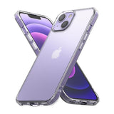 Противоударен Хибриден Калъф за iPhone 13, Ringke Fusion Matte Case, Прозрачен (5)