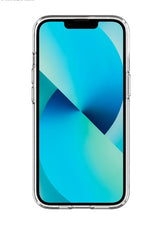 Противоударен Силиконов Калъф за iPhone 13, Spigen Liquid Crystal Case, Прозрачен (6)
