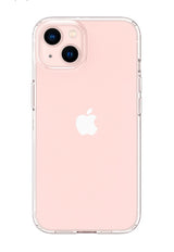 Противоударен Силиконов Калъф за iPhone 13, Spigen Liquid Crystal Case, Прозрачен