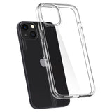 Противоударен Хибриден Калъф за iPhone 13 Pro Max, Spigen Ultra Hybrid Case, Прозрачен (5)