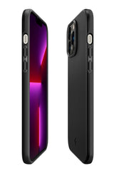 Противоударен Калъф за iPhone 13 Pro Max, Spigen Thin Fit Case, Черен (2)