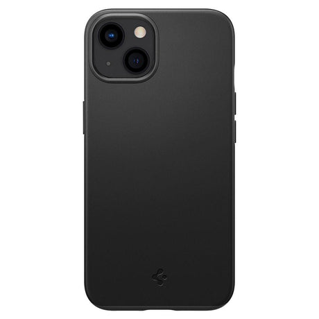 Противоударен Калъф за iPhone 13 Mini, Spigen Thin Fit Case, Черен (2)
