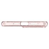 Противоударен Блестящ Калъф за iPhone 13 Pro Max, Spigen Liquid Crystal Glitter Quartz Case, Розов (7)
