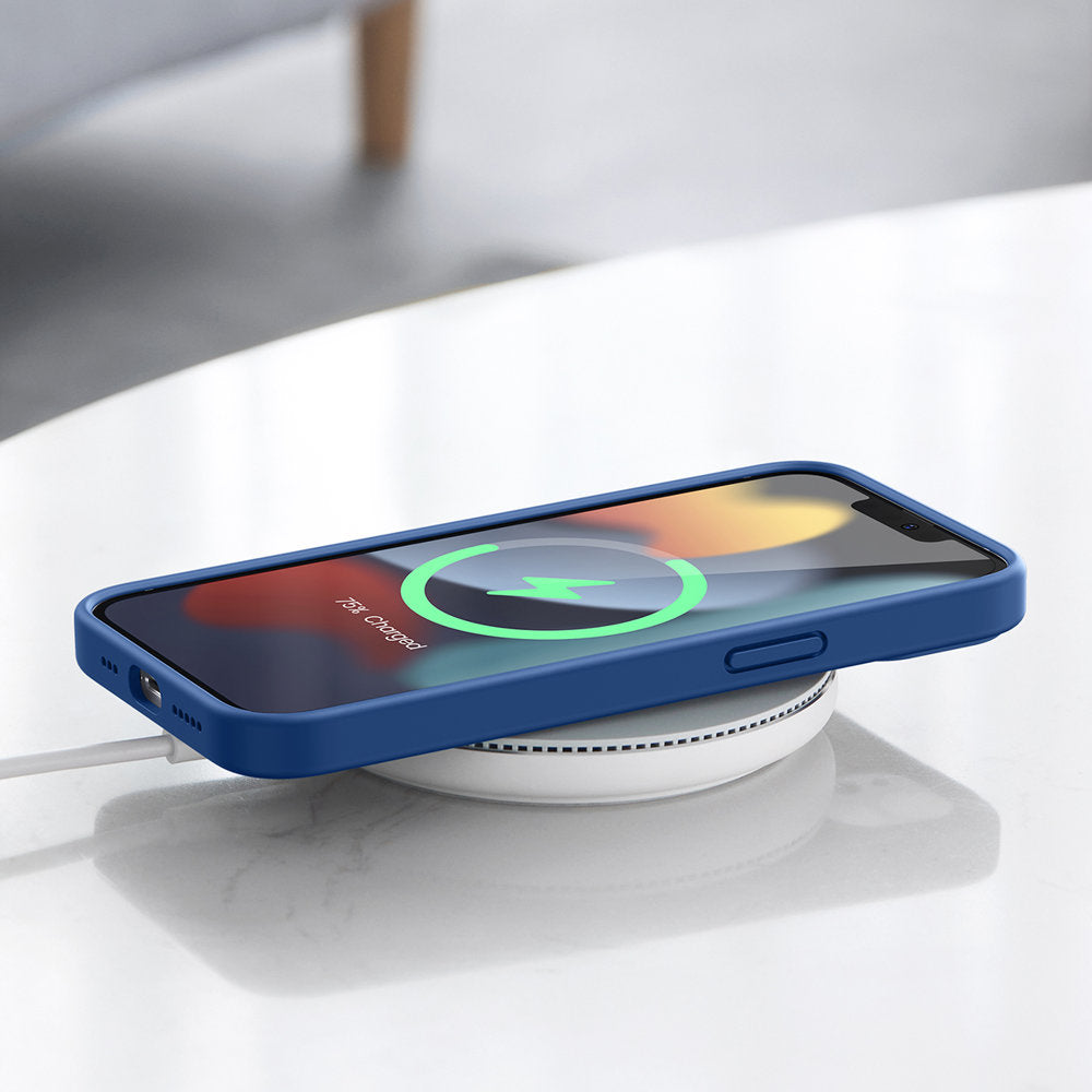 Силиконов Калъф за iPhone 13 Pro Max, Ugreen Soft Case, Син (5)