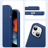Силиконов Калъф за iPhone 13, Ugreen Soft Case, Син (3)