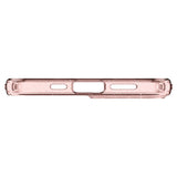Противоударен Блестящ Калъф за iPhone 13, Spigen Liquid Crystal Glitter Quartz Case, Розов (6)