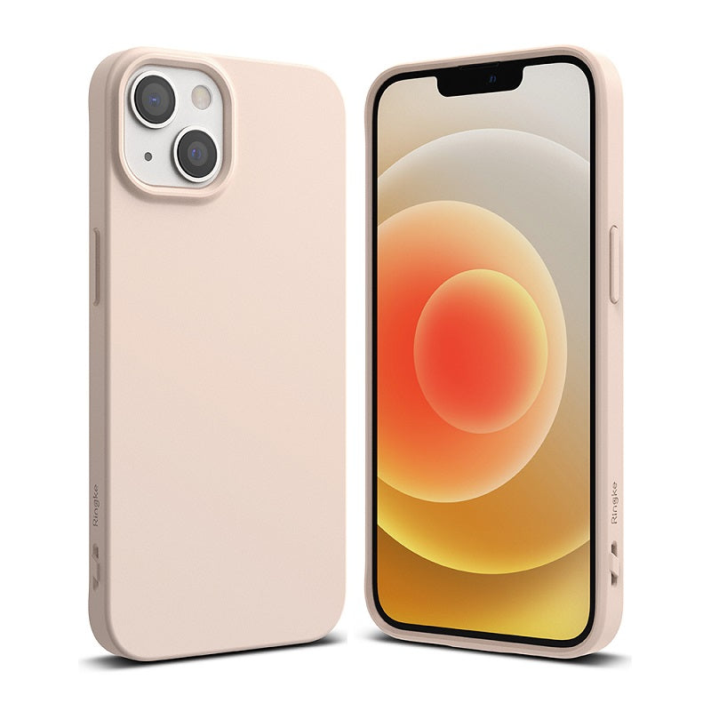 Противоударен Силиконов Калъф за iPhone 13, Ringke Air S Case, Розов (2)