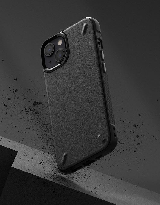 Противоударен Силиконов Калъф за iPhone 13, Ringke Onyx Case, Черен (3)