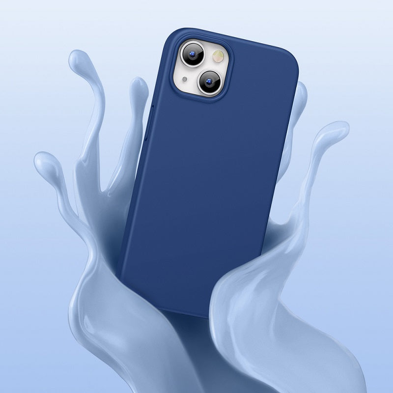 Силиконов Калъф за iPhone 13, Ugreen Soft Case, Син (4)