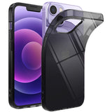 Противоударен Силиконов Калъф за iPhone 13, Ringke Air Case, Черен (3)