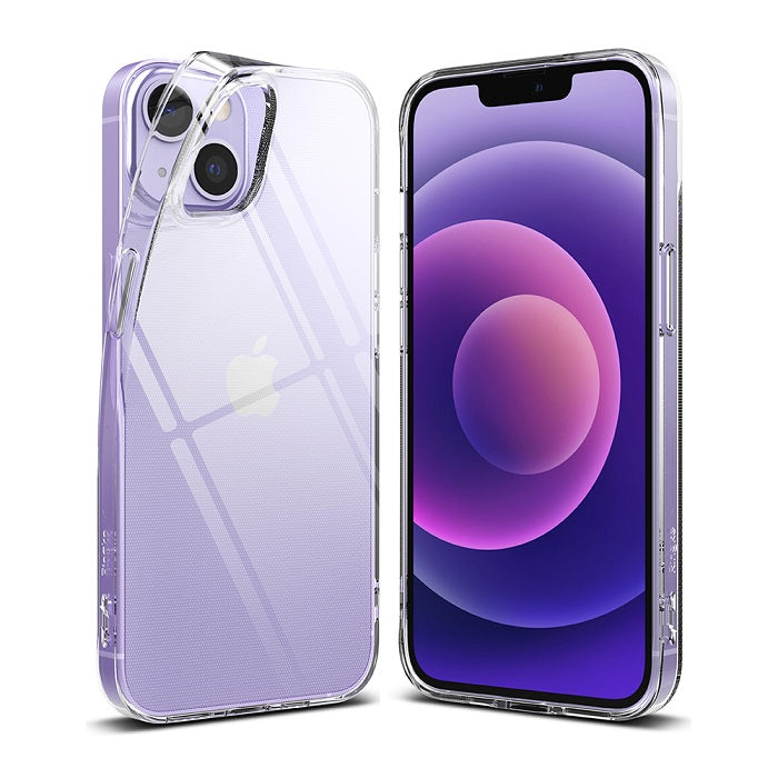 Противоударен Силиконов Калъф за iPhone 13, Ringke Air Case, Прозрачен (2)