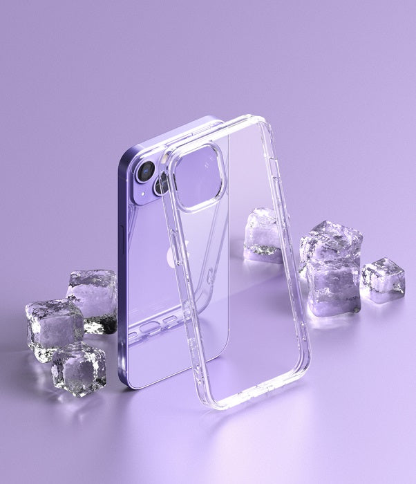 Противоударен Хибриден Калъф за iPhone 13, Ringke Fusion Case, Прозрачен (5)