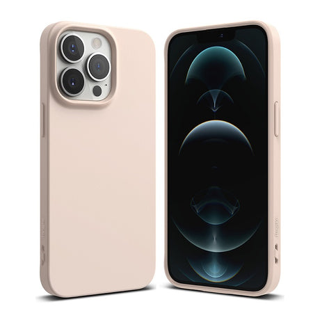 Противоударен Силиконов Калъф за iPhone 13 Pro, Ringke Air S Case, Розов
