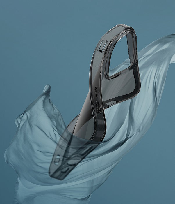 Противоударен Силиконов Калъф за iPhone 13 Pro Max, Ringke Air Case, Черен (4)
