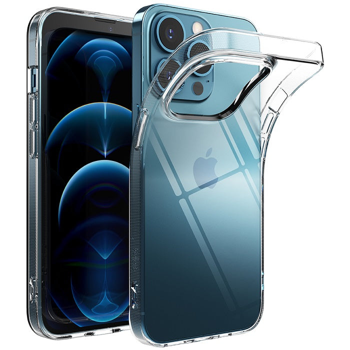 Противоударен Силиконов Калъф за iPhone 13 Pro Max, Ringke Air Case, Прозрачен