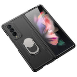 Калъф с Метална Поставка за Samsung Z Fold 3, GKK KickStand Case, Черен