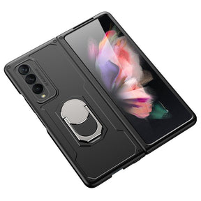 Калъф с Метална Поставка за Samsung Z Fold 3, GKK KickStand Case, Черен