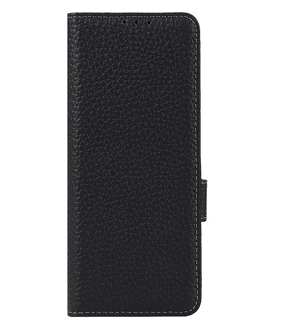 Кожен Калъф с S-Pen Поставка за Samsung Z Fold 3, GKK Leather Case, Черен (7)