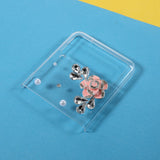 Калъф с Камъни за Samsung Galaxy Z Flip 3, Diamant Flower Case, Прозрачен (4)