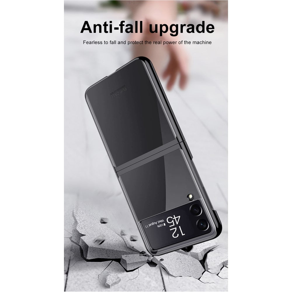 Защитен Калъф за Samsung Z Flip 3, GKK PC Case, Черен (2)