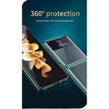 Защитен Калъф за Samsung Z Flip 3, GKK PC Case, Зелен (3)