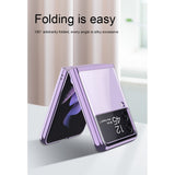 Защитен Калъф за Samsung Z Flip 3, GKK PC Case, Лилав (2)