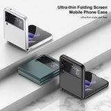 Матов Калъф за Samsung Galaxy Z Flip 3, GKK Thin PC Case, Черен (4)