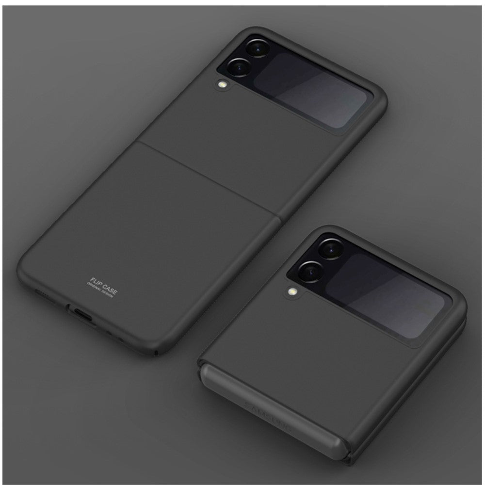 Матов Калъф за Samsung Galaxy Z Flip 3, GKK Thin PC Case, Черен (2)