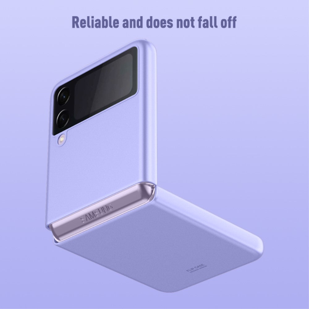 Матов Калъф за Samsung Galaxy Z Flip 3, GKK Thin PC Case, Лилав (4)