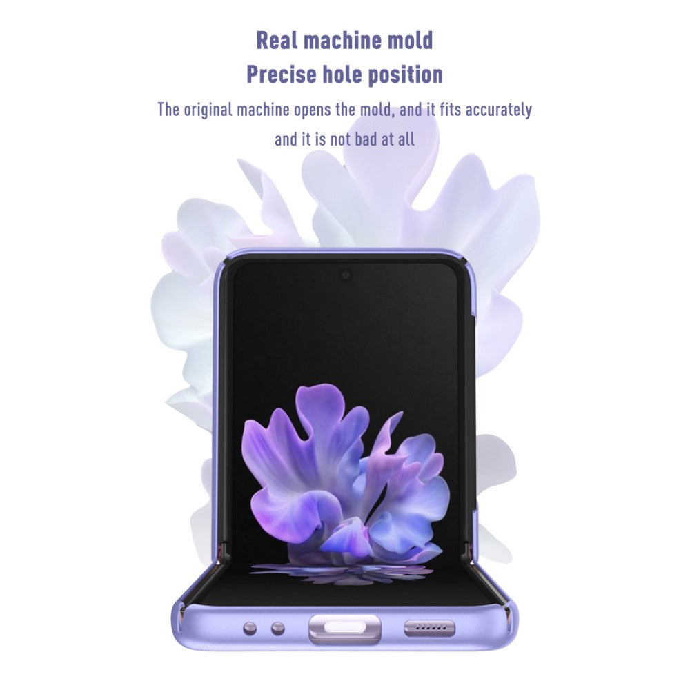 Матов Калъф за Samsung Galaxy Z Flip 3, GKK Thin PC Case, Лилав (2)
