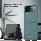 Матов Калъф за Samsung Galaxy Z Flip 3, GKK Thin PC Case, Зелен (3)